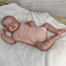 Carregar imagem no visualizador da galeria, 20inch Sleeping Realistic Reborn Baby Doll Soft Silicone Baby Doll Real Life Newborn Baby Doll LouLou