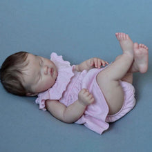 画像をギャラリービューアに読み込む, 19 Inch Real Life Reborn Dolls Sleeping Reborn Baby Girl Doll Preemie Lifelike Newborn Baby Doll Toddler