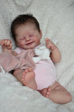 Carica l'immagine nel visualizzatore di Gallery, 19 Inch Lovely Sleeping Newborn Baby Dolls Lifelike Realistic Baby Dolls Girl Cuddly Baby Dolls