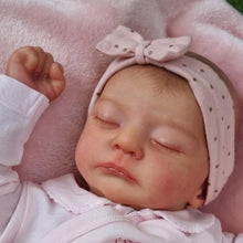 Cargar imagen en el visor de la galería, 19 Inch Lovely Newborn Baby Dolls Sleeping Realistic Baby Dolls Girl Adorable Cuddly Baby Dolls