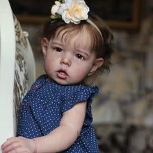 画像をギャラリービューアに読み込む, 20 Inch Lovely Reborn Baby Dolls Girl Cloth Body Lifelike Realistic Newborn Baby Doll Girl Gift