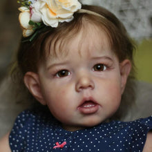 画像をギャラリービューアに読み込む, 20 Inch Lovely Reborn Baby Dolls Girl Cloth Body Lifelike Realistic Newborn Baby Doll Girl Gift