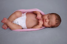 Load image into Gallery viewer, Realistic Reborn Baby Doll Sleeping Silicone Baby Doll Girl 20 Inch Real Life Newborn Baby Doll LouLou