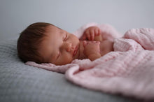 Load image into Gallery viewer, Realistic Reborn Baby Doll Sleeping Silicone Baby Doll Girl 20 Inch Real Life Newborn Baby Doll LouLou