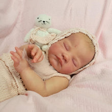Carica l'immagine nel visualizzatore di Gallery, 19 Inch Sleeping Lovely Newborn Baby Dolls Lifelike Realistic Baby Dolls Girl Cuddly Baby Dolls Gift