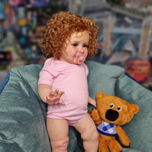 Load image into Gallery viewer, Weighted Reborn Toddlers Girl 24 Inch Soft SiliconeReal Life Reborn Baby Dolls Realistic Newborn Baby Dolls