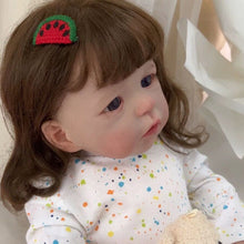 Load image into Gallery viewer, 24 Inch 60cm Reborn Toddler Girl Weighted Soft Cloth Body Reborn Baby Doll Newborn Babies Gift for Kids
