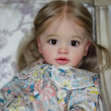 Загрузить изображение в средство просмотра галереи, Lifelike Reborn Baby Dolls That Look Real 26 Inch Reborn Toddler Straight Legs Realistic Baby Dolls Girl Chubby Body Silicone Newborn Babies Poseable Art Collection Dolls Birthday Gift