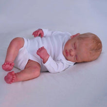 Laden Sie das Bild in den Galerie-Viewer, Reborn Baby Doll 19 Zoll Realistische Neugeborene Babypuppe Lebensechte Reborn Baby Mädchen Schlafende Weiche Silikon Vinyl Puppen