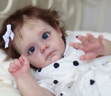 Load image into Gallery viewer, 24inch Lovely Lifelike Reborn Toddler Girl Cloth Body Realistic Newborn Baby Doll Gift Toys for Kids