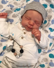 Загрузить изображение в средство просмотра галереи, 18 Inch Reborn Baby Dolls Pascale That Look Real Life Handmade Silicone Newborn Baby Doll therapy for Alzheimer Dementia Patients