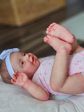 Cargar imagen en el visor de la galería, 20 Inch Lifelike Reborn Baby Dolls Girl Lovely Newborn Cuddly Toddler Realistic Baby Dolls Girl Gift for Kids 3+