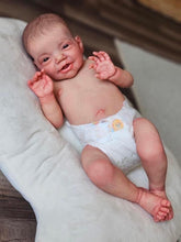 Load image into Gallery viewer, 20 Inch Lifelike Lovely Reborn Baby Dolls Girl Full Body Adorable Newborn Dolls Cuddly Toddler Realistic Baby Dolls Girl Gift for Kids 3+