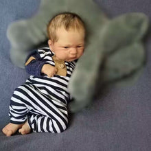 Загрузить изображение в средство просмотра галереи, 17inch Real Life Reborn Baby Dolls Elijah Soft Silicone Realistic Newborn Baby Doll Xmas Birthday Gift