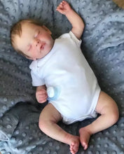 Загрузить изображение в средство просмотра галереи, 19 Inch Sleeping Reborn Baby Dolls Girl Sam HandMade Lifelike Silicone Baby Doll Adorable Cuddly Baby Dolls Gift
