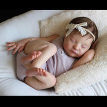 Load image into Gallery viewer, 19 Inch Lifelike Reborn Baby Dolls Laura Sleeping Cuddler Newborn Baby Girl Doll Realistic Reborn Baby Doll Gift