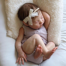 Load image into Gallery viewer, 19 Inch Lifelike Reborn Baby Dolls Laura Sleeping Cuddler Newborn Baby Girl Doll Realistic Reborn Baby Doll Gift