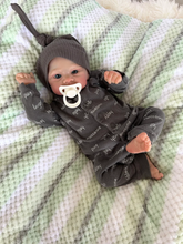 Load image into Gallery viewer, 17 inch Lovely Lifelike Reborn Baby Dolls Elijah Cloth Body Adorable Cuddly Realistic Newborn Baby Doll Xmas Birthday Gift