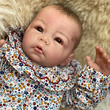 Load image into Gallery viewer, 20 Inch 50 cm Reborn Baby Doll Silicone Simulation Handmade Newborn Doll Girl Silicone Vinyl Baby Doll
