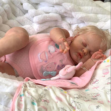 Load image into Gallery viewer, 24 Inch Reborn Toddler Doll Girl Silicone Reborn Baby Doll Realistic Cuddly Baby Reborn Doll That Look Real Christmas Gift for Kids
