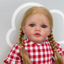 Load image into Gallery viewer, 24 Inch Handmade Soft Silicone Reborn Toddler Dolls Lovely Newborn Reborn Baby Doll Girl
