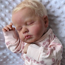 Carregar imagem no visualizador da galeria, 20inch Sleeping Realistic Reborn Baby Doll Soft Silicone Baby Doll Lifelike Newborn Baby Doll LouLou