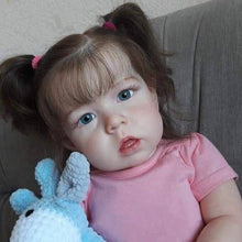 Load image into Gallery viewer, 28 Inch 70cm Toddler Girl Reborn Doll Lovely Reborn Baby Doll Cloth Body Newborn Cuddly Baby Doll