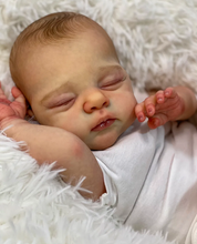 Carica l'immagine nel visualizzatore di Gallery, Pinky Reborn 18 Inch Baby Dolls Realistic Newborn Babydoll Lovely Huggable Toys For Kids 3+ Perfect Birthday Christmas Present Gifts