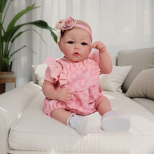 Load image into Gallery viewer, Luca 20 Inch Reborn Baby Doll Simulation Handmade High-color 3D Skin Porcelain Doll Baby Doll Child Kid Custom Reborn Doll With Birth Certificate