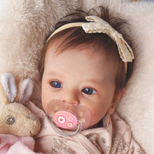 Cargar imagen en el visor de la galería, Handmade Realistic Reborn Baby Dolls Girl Lifelike Silicone Baby Doll Real Life Baby Doll Named Felicia