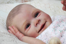 Load image into Gallery viewer, Pinky Reborn Lovely Smile 20 Inch 50 cm Painted Hair Reborn Baby Dolls with Cuddly Body Realistic Reborn Girl Toys