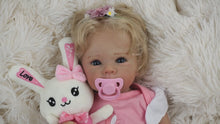 Carica e avvia il video nel visualizzatore di galleria, Bettie Cute 18 Inch Realistic Reborn Baby Dolls Lifelike Newborn Baby Dolls Girl Lovely Preemie Baby Doll