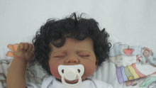 Carica e avvia il video nel visualizzatore di galleria, Pascale 18 inch Adorable Reborn Baby  Soft Cloth Body doll baby gifts Black Skin African American Realistic Baby Doll