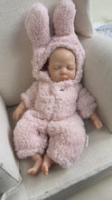 Load and play video in Gallery viewer, Ultra Realistic 12 Inch Solid Silicone Reborn Baby Doll - Perfect Collectible Gift Set (Non-Toxic, Includes Outfit & Accessories)