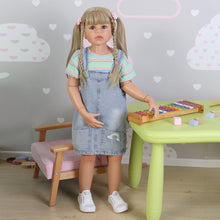 Carica l'immagine nel visualizzatore di Gallery, 39 Inch Masterpiece Doll Big Size Standing Reborn Toddler Girl Jennifer