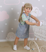 Carica l'immagine nel visualizzatore di Gallery, 39 Inch Masterpiece Doll Big Size Standing Reborn Toddler Girl Jennifer