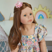 Carica l'immagine nel visualizzatore di Gallery, 39 Inch Masterpiece Doll Brittany Big Size Standing Reborn Toddler Girl