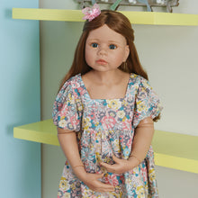Carica l'immagine nel visualizzatore di Gallery, 39 Inch Masterpiece Doll Brittany Big Size Standing Reborn Toddler Girl