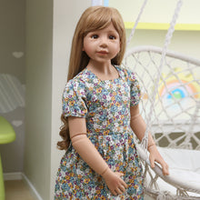 Carica l'immagine nel visualizzatore di Gallery, 47Inch Amanda Reborn Toddler Big Size Standing Doll Masterpiece