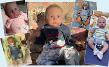 画像をギャラリービューアに読み込む, Real Life Weighted Black Reborn Toddler Doll Biracial African American Realistic Newborn Baby Doll Boy Silicone Reborn Baby Dolls