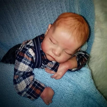 Load image into Gallery viewer, 18" Gary Reborn Baby Doll Handmade Detailed Hand Painting Newborn Baby Doll Levi