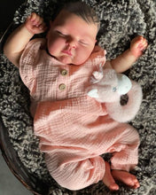 Carica l'immagine nel visualizzatore di Gallery, Real Life Reborn Baby Doll Girl That Look Real Sleeping 20 Inches Newborn Baby Doll Lifelike Reborn Toddler Dolls Xmas Gift