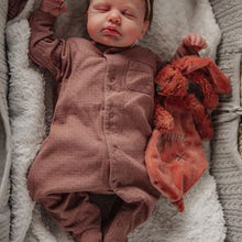 Load image into Gallery viewer, Real Looking Newborn Baby Doll 20 Inch Lifelike Reborn Baby Doll Realistic Baby Doll Girl with Hand Rooted Fiber Hair