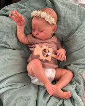 Laden Sie das Bild in den Galerie-Viewer, Echte Reborn-Babypuppen, schlafendes weiches Silikon, 19 Zoll, Reborn-Baby-Mädchen-Puppe, Frühchen, lebensechte Reborn-Babypuppe, Kleinkind