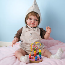 Load image into Gallery viewer, Lifelike 24 inch 61cm Lovely Reborn Baby Doll Girl Realistic Looking Baby Doll Vinyl Soft Silicone Toddler Doll Toy