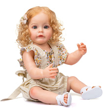 Load image into Gallery viewer, Lifelike Reborn Toddler Realistic Newborn Baby Doll Girls Danika 22" Full Silicone Body