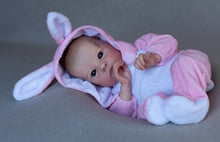 Load image into Gallery viewer, Real Life Reborn Baby Dolls Girl Realistic & Lifelike Newborn Baby Dolls Preemie Size 16 Inch Handmade Silicone Soft Vinyl Real Life Reborn Toddler Toy Gift for Collection