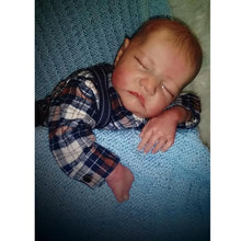 Load image into Gallery viewer, 18" Gary Reborn Baby Doll Handmade Detailed Hand Painting Newborn Baby Doll Levi