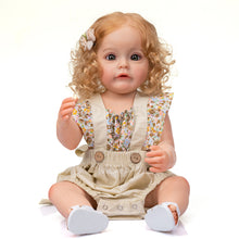 Load image into Gallery viewer, Lifelike Reborn Toddler Realistic Newborn Baby Doll Girls Danika 22" Full Silicone Body