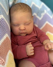 Cargar imagen en el visor de la galería, Reborn Baby Doll Girl That Look Real Sleeping 20 Inches Newborn Baby Doll Lifelike Reborn Toddler Dolls Xmas Gift